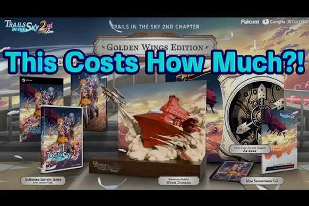 Trails in the Sky 2nd Chapter Golden Wings Edition Details